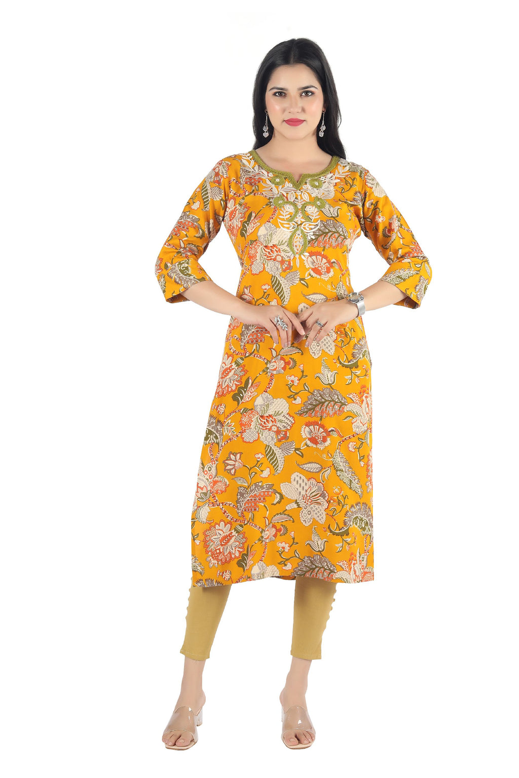 Floral Printed Kurti
