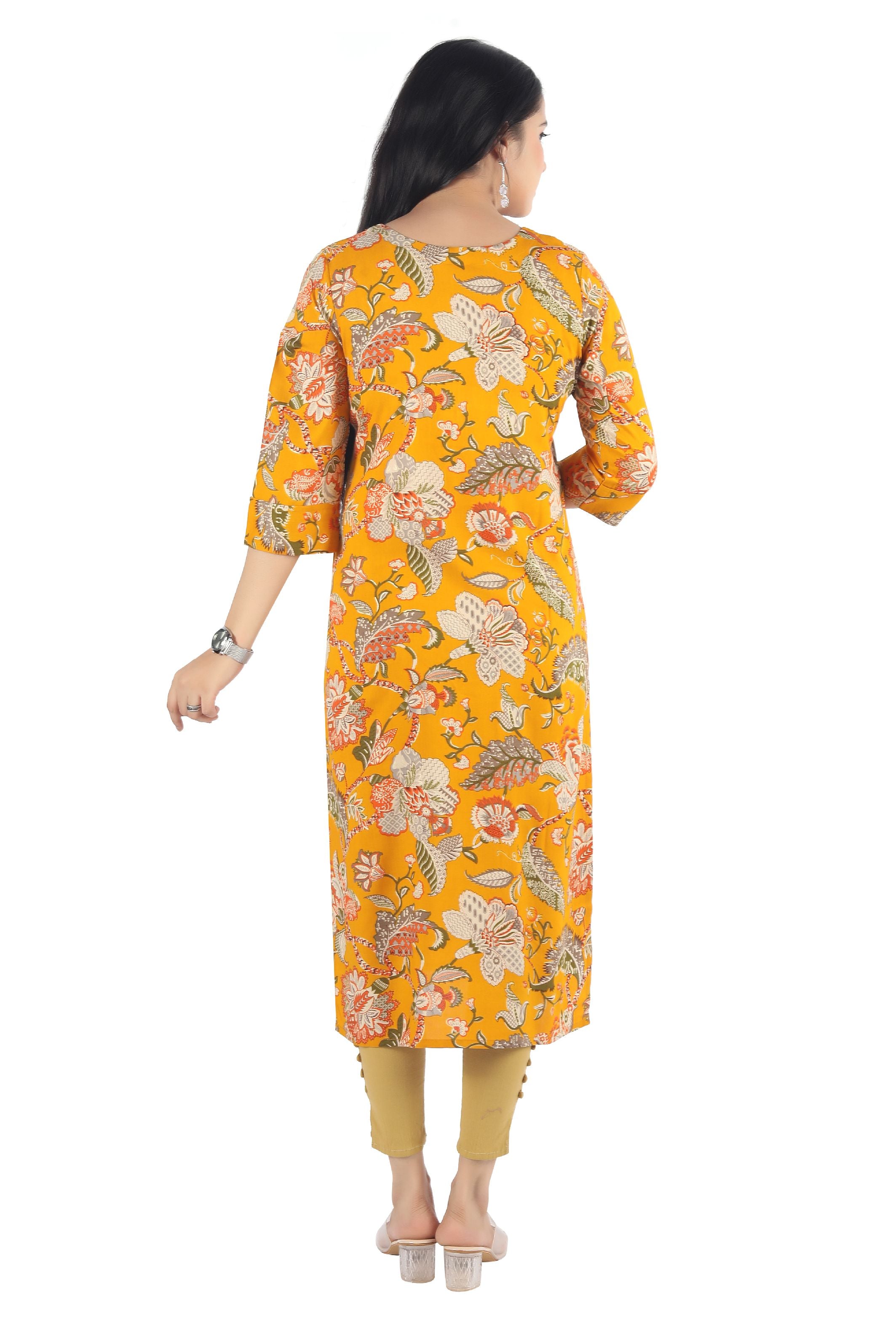 Floral Printed Kurti